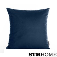 Capa Almofada Marinho Veludo Velvet 42x42 Capa Almofada Marinho Veludo Velvet 42x42