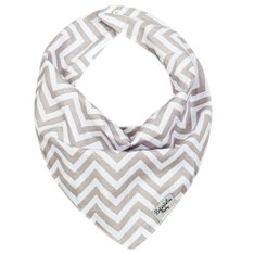 Bandana Impermeável Estampada Chevron Cinza -1 Peça Bandana Impermeável Estampada Chevron Cinza -1 Peça