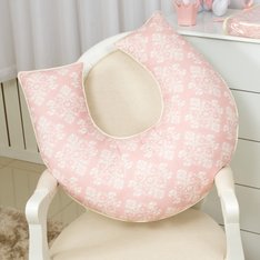 Apoio de Amamentar Estampado com Arabesco Rosê com zíper, Exclusivo - 1 peça Apoio de Amamentar Estampado com Arabesco Rosê com zíper, Exclusivo - 1 peça