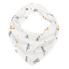 Bandana Baby Raposa, super fofa, com botão de pressão, 100% Algodão - 1 Peça Bandana Baby Raposa, super fofa, com botão de pressão, 100% Algodão - 1 Peça