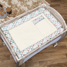 Kit para Cercadinho Elephant com Enchimento Fofinho e 100% Algodão - 06 Peças Kit para Cercadinho Elephant com Enchimento Fofinho e 100% Algodão - 06 Peças