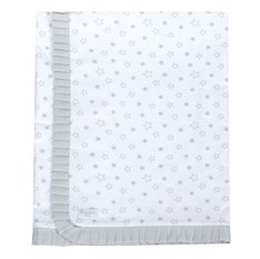 Manta Estampada Estrelinha, Tecido 100% Algodão com forro em Malha- 1 Peça Manta Estampada Estrelinha, Tecido 100% Algodão com forro em Malha- 1 Peça