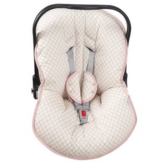 Capa Bebê Conforto e Protetor de Cinto Sophia - 3 Peças Capa Bebê Conforto e Protetor de Cinto Sophia - 3 Peças