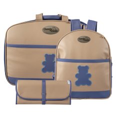 Jogo de Bolsas Ursinho Royal - 3 peças Jogo de Bolsas Ursinho Royal - 3 peças