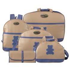 Jogo de Bolsas Ursinho Royal - 5 peças Jogo de Bolsas Ursinho Royal - 5 peças