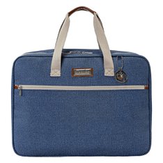 Mala Liverpool Marinho com Alça Dupla de Mão, Bolso com Zíper Frontal, Divisória Interna e Emborrachado 100% PVC - 1 Peça Mala Liverpool Marinho com Alça Dupla de Mão, Bolso com Zíper Frontal, Divisória Interna e Emborrachado 100% PVC - 1 Peça