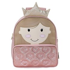 Mochila Carinha Princesa Rosê, Divertida e Super Resistente, Menina 100% PVC- 1 Peça Mochila Carinha Princesa Rosê, Divertida e Super Resistente, Menina 100% PVC- 1 Peça