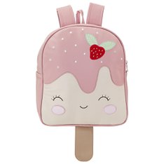 Mochila Carinha Sorvete, Divertida e Super Resistente, Menina 100% PVC - 1 Peça Mochila Carinha Sorvete, Divertida e Super Resistente, Menina 100% PVC - 1 Peça