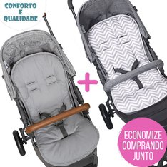 Combo Capas de Carrinho 005 - 2 peças Combo Capas de Carrinho 005 - 2 peças