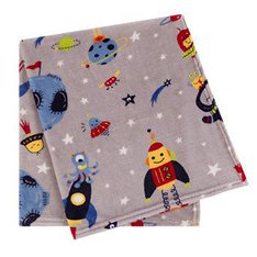 Cobertor Acalanto Estampado Astronauta Hipoalergênico - 1 Peça Cobertor Acalanto Estampado Astronauta Hipoalergênico - 1 Peça
