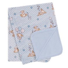 Cobertor Afeto Estampado Cachorrinho Azul Hipoalergênico - 1 Peça Cobertor Afeto Estampado Cachorrinho Azul Hipoalergênico - 1 Peça