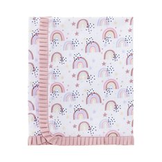 Manta Estampada Rainbow Com Tecido 100% Algodão com forro em Malha - 1 Peça Manta Estampada Rainbow Com Tecido 100% Algodão com forro em Malha - 1 Peça