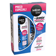 Kit Shampoo + Condicionador Salon Line Bomba Original 200ml Kit Shampoo + Condicionador Salon Line Bomba Original 200ml