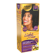 Tonalizante Salon Line Light Color Ind Normais Preto - 2.0 Tonalizante Salon Line Light Color Ind Normais Preto - 2.0