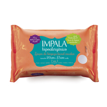 Lenço de Limpeza Facial Impala Hipoalergênico Micelar Com 25 Unidades Lenço de Limpeza Facial Impala Hipoalergênico Micelar Com 25 Unidades