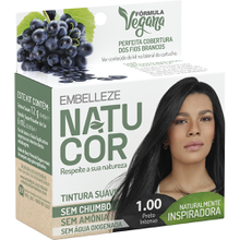 Tonalizante Embelleze Natucor Preto Intenso - 1.00 Tonalizante Embelleze Natucor Preto Intenso - 1.00