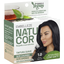Tonalizante Embelleze Natucor Preto Preto Natural - 1.0 Tonalizante Embelleze Natucor Preto Preto Natural - 1.0