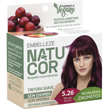 Tonalizante Embelleze Natucor Marsala Escuro - 5.26 Tonalizante Embelleze Natucor Marsala Escuro - 5.26