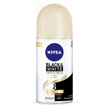 Desodorante Roll-On Nivea Invisible Black White Toque De Seda 50ml Desodorante Roll-On Nivea Invisible Black White Toque De Seda 50ml