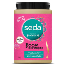 Creme De Pentear Seda Boom Definição 1kg Creme De Pentear Seda Boom Definição 1kg