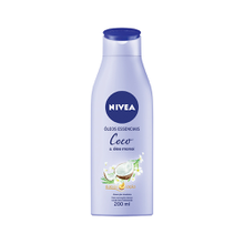 Loção Hidratante Nivea Coco e óleo de Monoi 200ml Loção Hidratante Nivea Coco e óleo de Monoi 200ml
