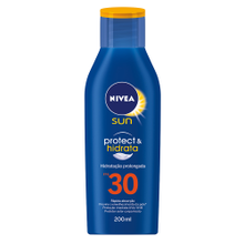 Protetor Solar Nivea Sun Protect & Hidrata Fps30 200ml Protetor Solar Nivea Sun Protect & Hidrata Fps30 200ml
