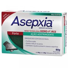 Sabonete Facial Asepxia Forte Ação Adstringente 80gr Sabonete Facial Asepxia Forte Ação Adstringente 80gr