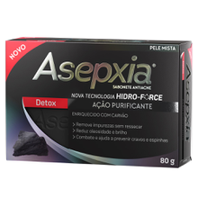 Sabonete Facial Asepxia Detox Ação Purificante 80gr Sabonete Facial Asepxia Detox Ação Purificante 80gr