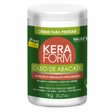 Creme De Pentear Skafe Keraform Óleo de Abacate 1kg Creme De Pentear Skafe Keraform Óleo de Abacate 1kg