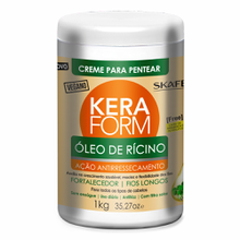 Creme De Pentear Skafe Keraform Óleo de Rícino 1kg Creme De Pentear Skafe Keraform Óleo de Rícino 1kg