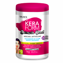Máscara de Tratamento Skafe Keramax Desmaia Geral 1kg Máscara de Tratamento Skafe Keramax Desmaia Geral 1kg