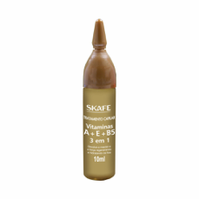 Ampola de Tratamento Capilar Skafe Vitamina A + E + B5 10ml Ampola de Tratamento Capilar Skafe Vitamina A + E + B5 10ml