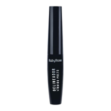Delineador Líquido Ruby Rose Preto 5,8ml Delineador Líquido Ruby Rose Preto 5,8ml
