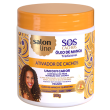 Ativador de Cachos Salon Line SOS Umidificador 500gr Ativador de Cachos Salon Line SOS Umidificador 500gr