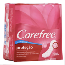 Protetor Diário Carefree Proteção com 40 Unidades Protetor Diário Carefree Proteção com 40 Unidades