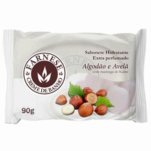 Sabonete Hidratante Farnese Algodão e Avelã 90gr Sabonete Hidratante Farnese Algodão e Avelã 90gr