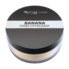 Pó Facial Max Love Finalizador Banana Powder Cor 01 Pó Facial Max Love Finalizador Banana Powder Cor 01
