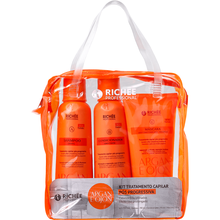 Kit Richée Professional Shampoo + Condicionador + Máscara Argan e Ojon 250ml Kit Richée Professional Shampoo + Condicionador + Máscara Argan e Ojon 250ml