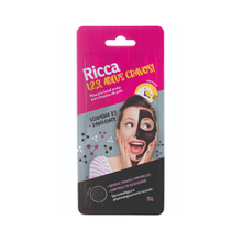 Máscara Facial Ricca Preta para 1, 2, 3 Adeus cravos - Ref:3747 Máscara Facial Ricca Preta para 1, 2, 3 Adeus cravos - Ref:3747