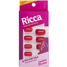 Unhas Postiças Ricca Rosa Guava - Ref:1988 Unhas Postiças Ricca Rosa Guava - Ref:1988