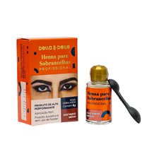 Henna Sobrancelha 8g Castanho Médio - Della & Delle Henna Sobrancelha 8g Castanho Médio - Della & Delle