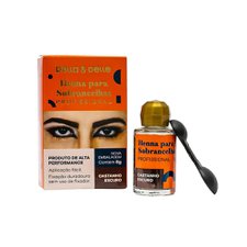 Henna Sobrancelha 8g Castanho Escuro - Della & Delle Henna Sobrancelha 8g Castanho Escuro - Della & Delle