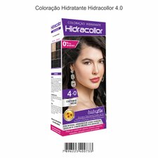 Coloração Hidracollor Kit 4.0 Castanho Médio 100ml Coloração Hidracollor Kit 4.0 Castanho Médio 100ml