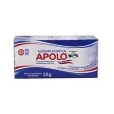 Algodão Hidrófilo 25g - Apollo Algodão Hidrófilo 25g - Apollo