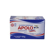 Algodão Hidrófilo 50g - Apollo Algodão Hidrófilo 50g - Apollo
