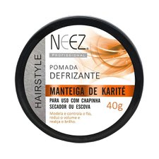 Pomada Modeladora Manteiga de Karite 40g - Neez Pomada Modeladora Manteiga de Karite 40g - Neez