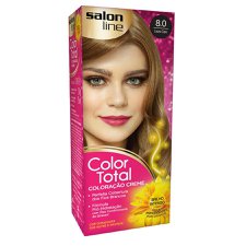 Kit Coloração Color Total 8.0 Louro Claro - Salon Line Kit Coloração Color Total 8.0 Louro Claro - Salon Line