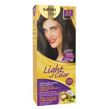 Coloração Light Color 3.0 Castanho Escuro - Salon Line Coloração Light Color 3.0 Castanho Escuro - Salon Line
