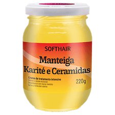 MANTEIGA DE KARITÁ & CERAMIDAS SOFT HAIR 220G MANTEIGA DE KARITÁ & CERAMIDAS SOFT HAIR 220G