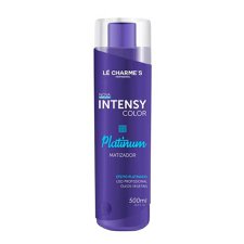 Matizador 500ml Platinium Roxo Intensy Color - Lé Charme's Matizador 500ml Platinium Roxo Intensy Color - Lé Charme's